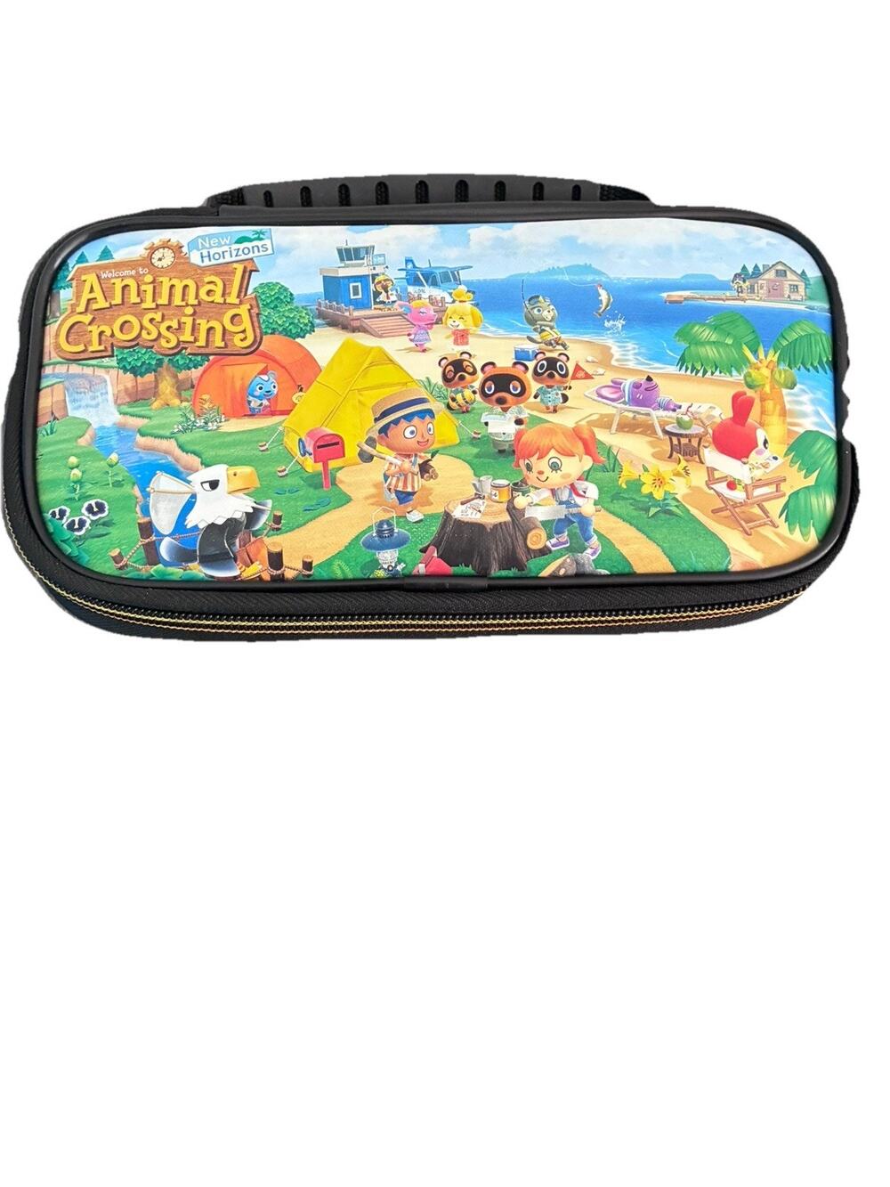 Nintendo Switch Animal Crossing Case Full Art Deluxe Travel Case